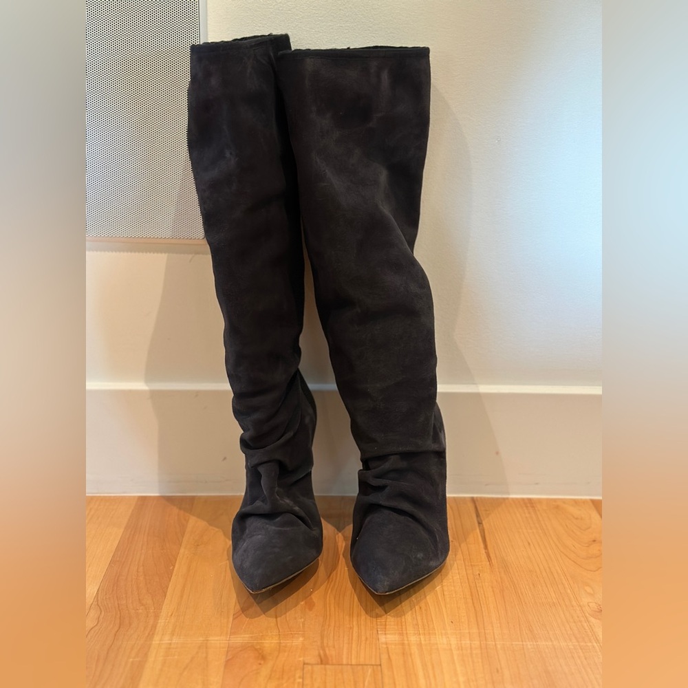 Pedro Garcia suede grey boots EU37.5